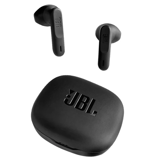 Auriculares inalámbricos JBL Wave Flex con micrófono, Bluetooth, negro