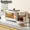 12L Multifunctional Bake oven Drip coffee maker 3 in 1 breakfast machine Tea boiler Sandwich Toast Roaster Non-stick Frying pan 5