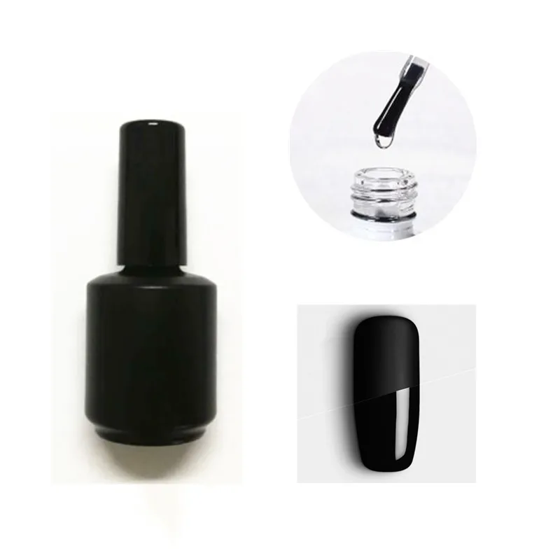 8ml 4 pcs Matte Top Coat UV Gel Nail Polish high quality Transparent top Gel 4