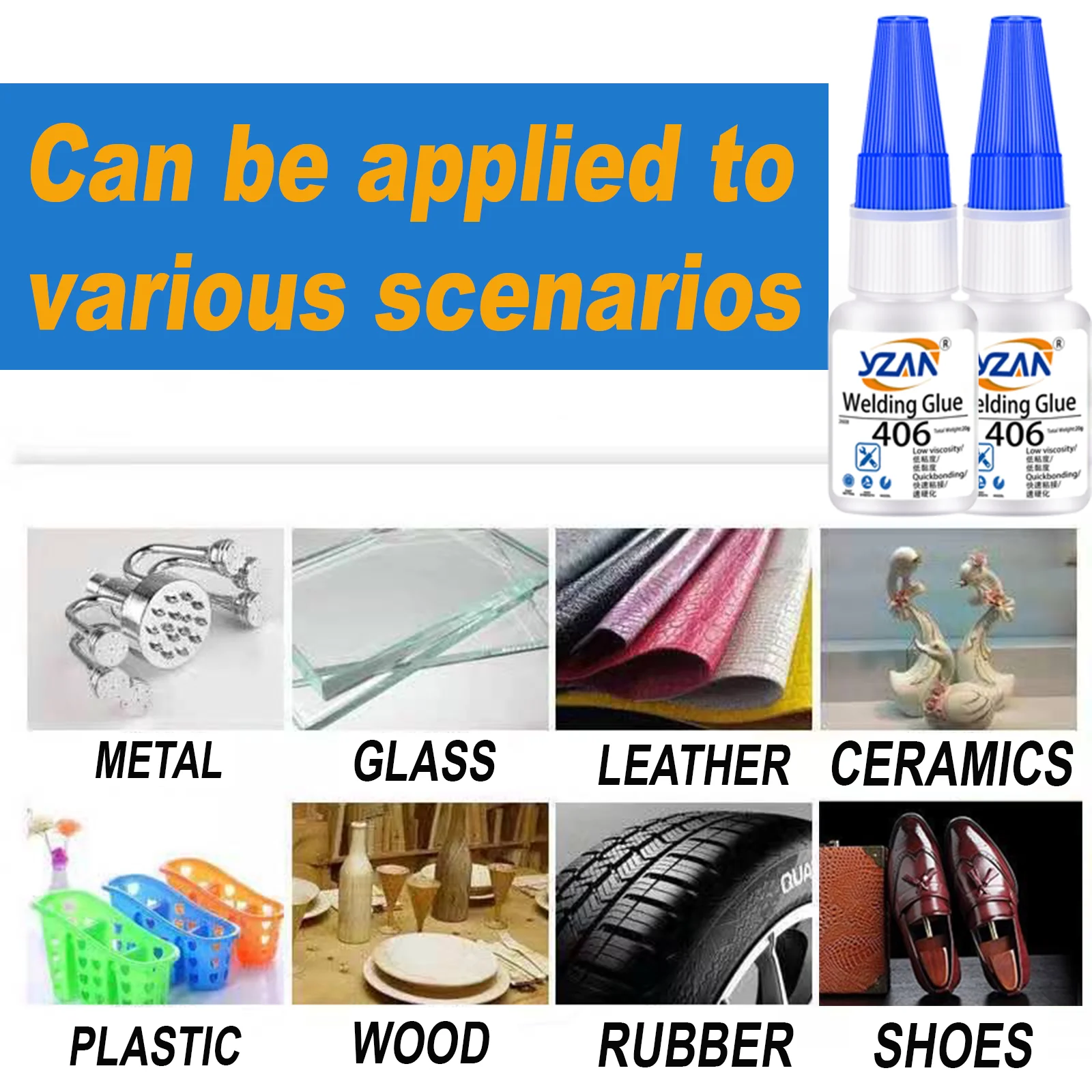 Versatile Super Strong Transparent Adhesive