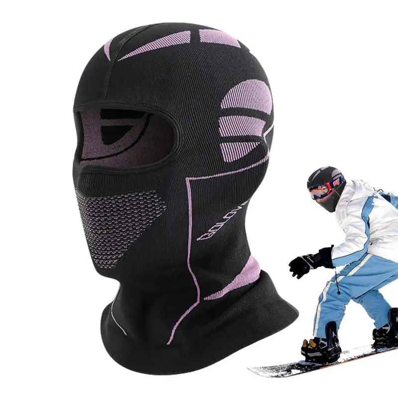 

Капюшон, Лыжный чехол для лица, капюшон, ветрозащитный чехол для лица для езды на велосипеде, шея, гетры, закрывающий лицо, Теплый головной убор, многофункциональный шарф для катания на лыжах