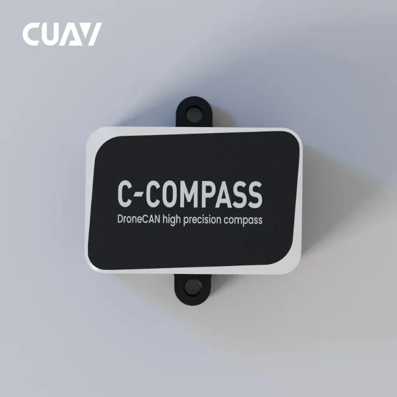 Module boussole CUAV RM3100 avec câbles, prêt à être intégré dans un système de vol autonome.
