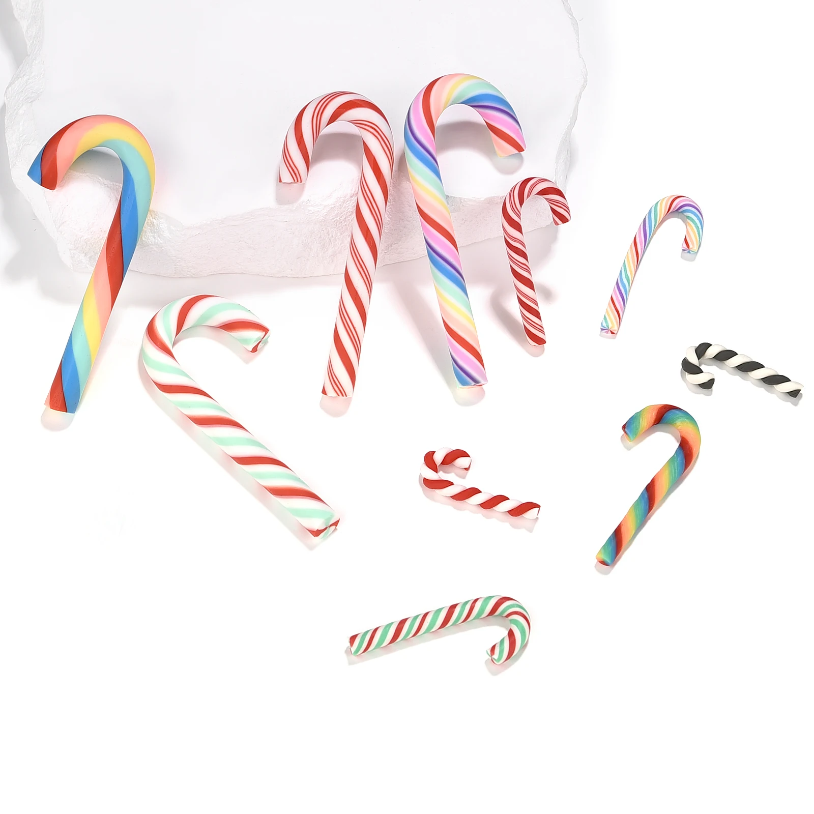 Christmas Candy Canes Christmas Tree Decorations Xmas Tree Pendants Jingle Bells Xmas Party Home Ornaments Gifts
