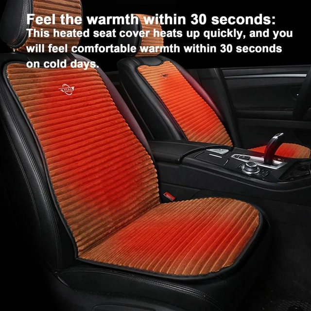 Car Heating Back & Seat Cushion Car Driver Heated Seat Cushion