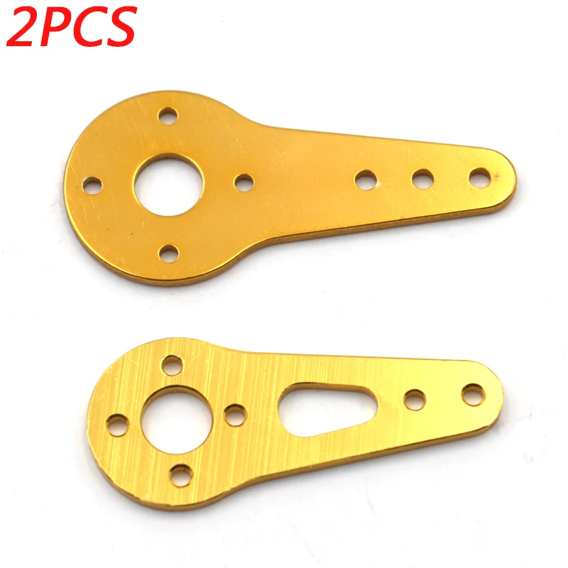 2pcs Metal Servo Single Arm For 3050cc and More Rudder Tray RC