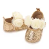 Cute Flowers Baby Girl Princess Shoes 0-1 Year Casual Anti-Slip Bow Sneakers Spring Toddler Soft Soled First Walkers 0-18 Months 4