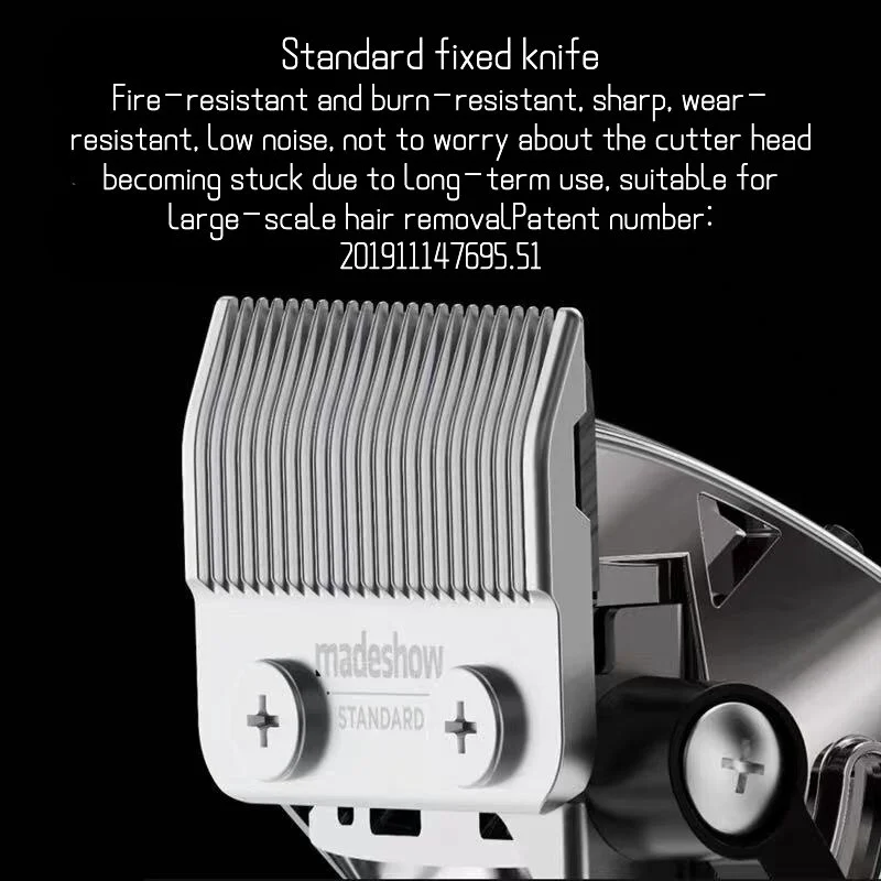 Madeshow M10+ Professional Hair Clipper Dub Magnetic Motor Barber Use Dlc Blade Vector Motor Hair Clipper 2