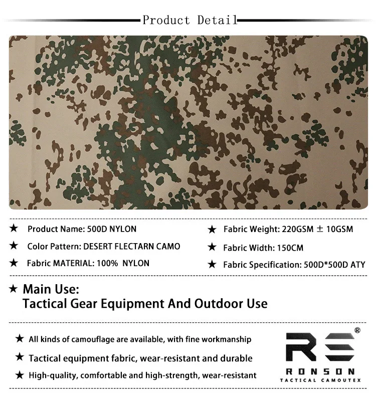Taktisches Gewebe für Taschen und Westen - Bestseller auf Lager für Sofortversand – Detail 1