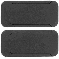 Sleek Black Webcam Privacy Cover and Dust Protector for Laptops and Mobile Devices (Black 3.5X1.5CM)