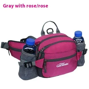 Grey with rose red-A
