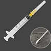 50Pcs Disposable Plastic Syringes with 1ml/2ml/5ml Individually Packaged Sterile 2