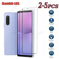 Premium 9H HD Tempered Glass Screen Protector - Ultra - Clear and Durable - 2 Pieces (Xperia 10 V)