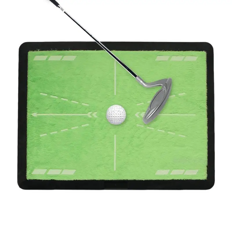 

Golf Practice Mats Portable Golf Hitting Mat Portable Multiple Colors Golf Swing Mat With Crystal Velvet Material For Men/Golf