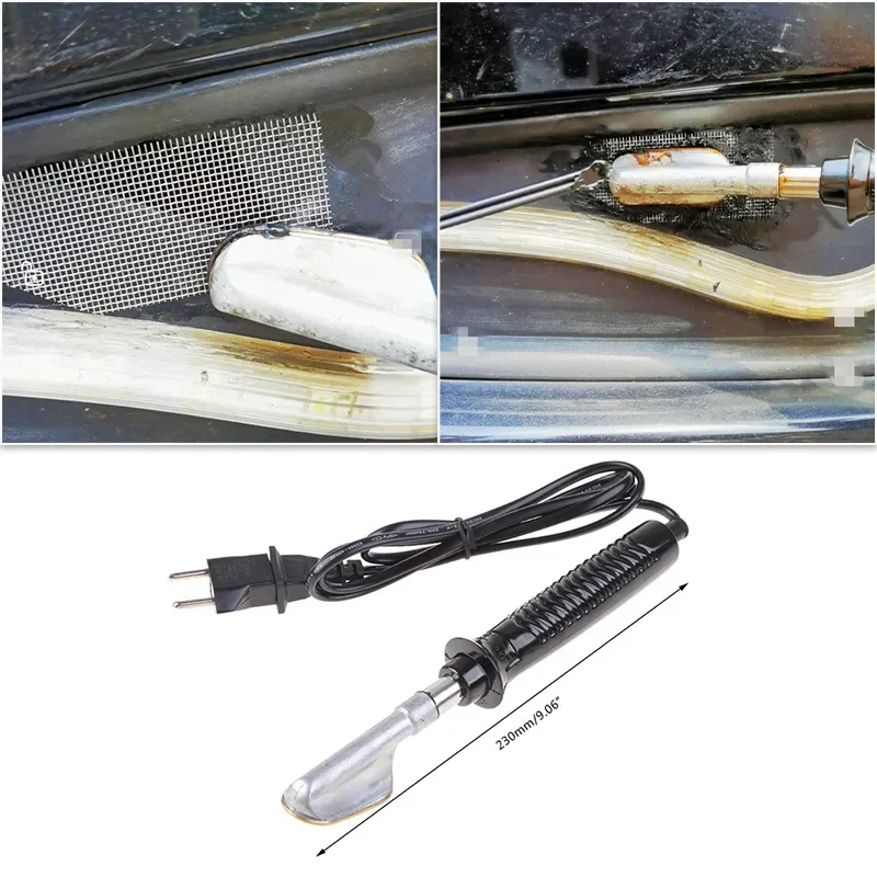 Upgraded 100W Plastic Welding Repair Kit 2in1 Plastic Welding Kit Temperature Control Soldering Iron Gun For Surface Repair Tool 6