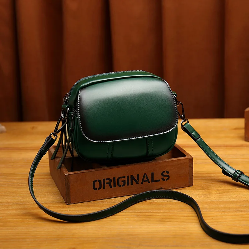 Handbag Small Luxury Genuine Leather Crossbody Purse Top Handle