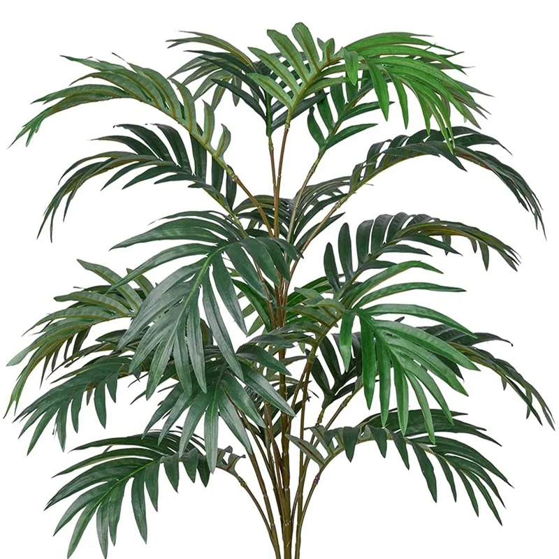 Artificial Palm Plant Leaf Artificial Fake Tropical Big Palm Leaf