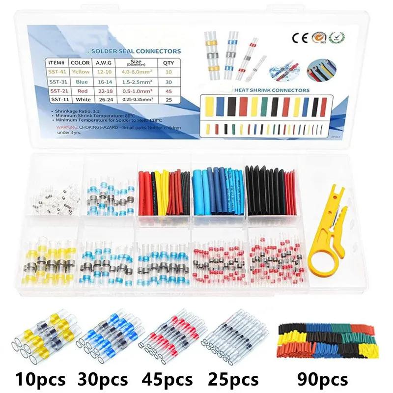 320PCS Heat Shrink Wire Connectors Kit, Electrical - View #2