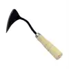 Small Wooden Handle Crooked Triangular Tip HoeTrenching Loosening Ridging Garden Agricultural Tools Soil Weeding Seedling N8H7 4