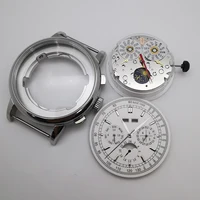 Boîtier de montre pour homme de 42 mm + cadran de montre + aiguilles de montre + mouvement automatique ST1655 1