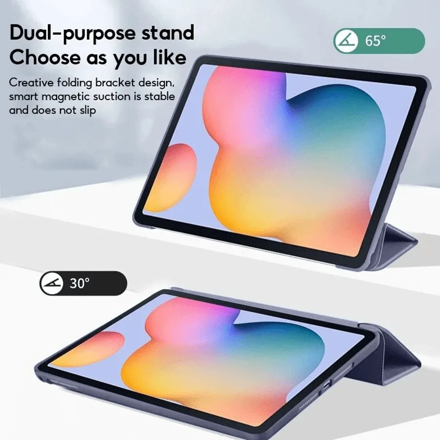 Enhanced Multi-Function Magnetic Tablet Cover with Auto-Wake Feature