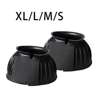 Horse Bell Boot Overreach Boot Equine Hoof Protector Equestrian Equipment 2
