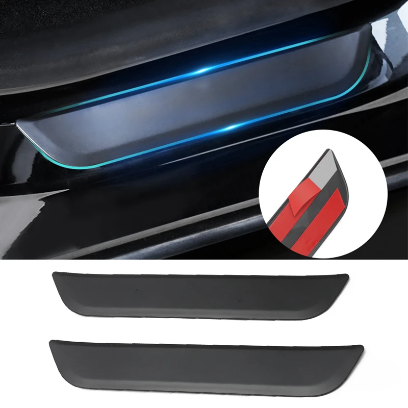 Car Rear Door Sill Protector Decoration Sticker For Tesla Model Y door sill sticker