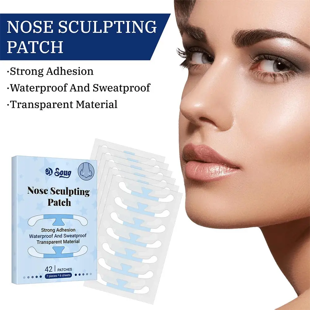 Special Nose Shrink Strips Narrow Nose Stickers Cosplay Shrinking Nose Wing Stickers Narrow Thin Nose Invisible Beauty Shrinking 6
