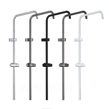 Set di tubi adattatori per doccia in acciaio inossidabile Set di tubi per rubinetti per vasca da bagno Accessori per tubi Tubo di prolunga per sistema doccia da bagno Soffione doccia 1