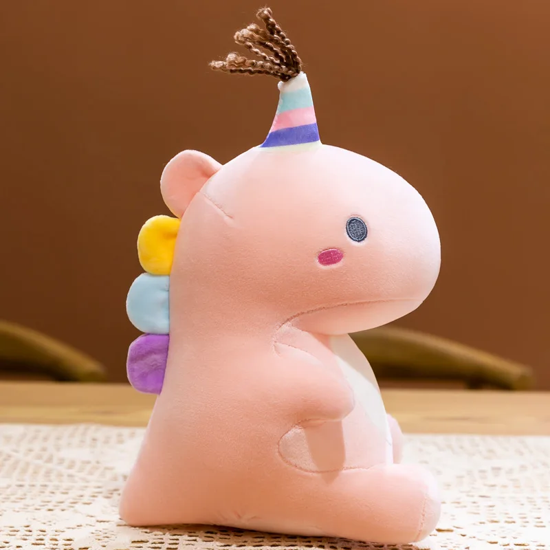 thumbnail image 1 of Muñeco de peluche de dinosaurio blando, juguete de peluche de dinosaurio suave para niños, almohada de peluche de dibujos animados kawaii, regalo de cumpleaños para niños, 1 of 5