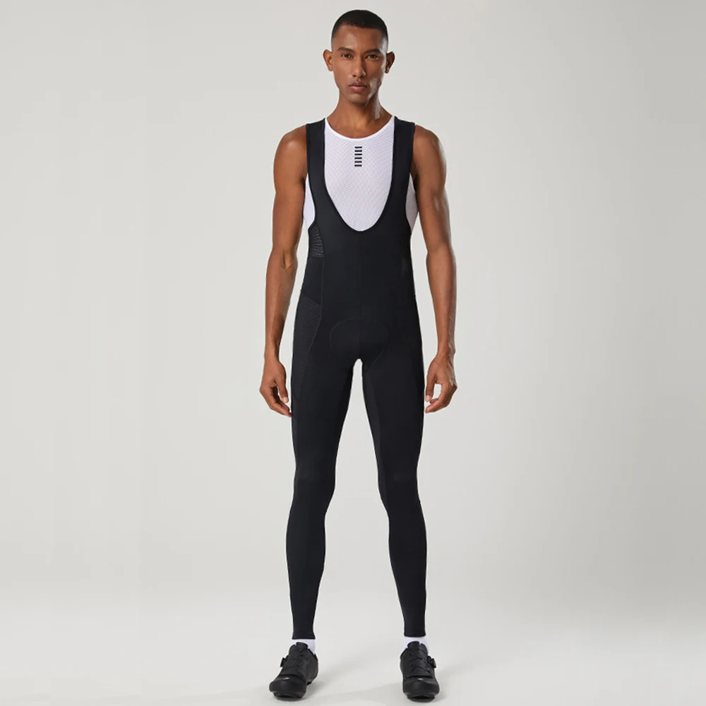 Lycromen's Cycling Tights - Lycra Bib Pants With Elastic