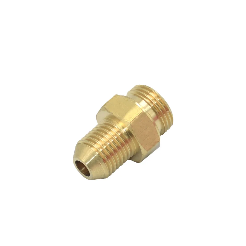 Conector hembra macho de latón para reparación de grifo de agua, adaptador de tubo extensible para cocina y baño, 3/8, 1/2, 3/4 pulgadas a M22, M18, M14