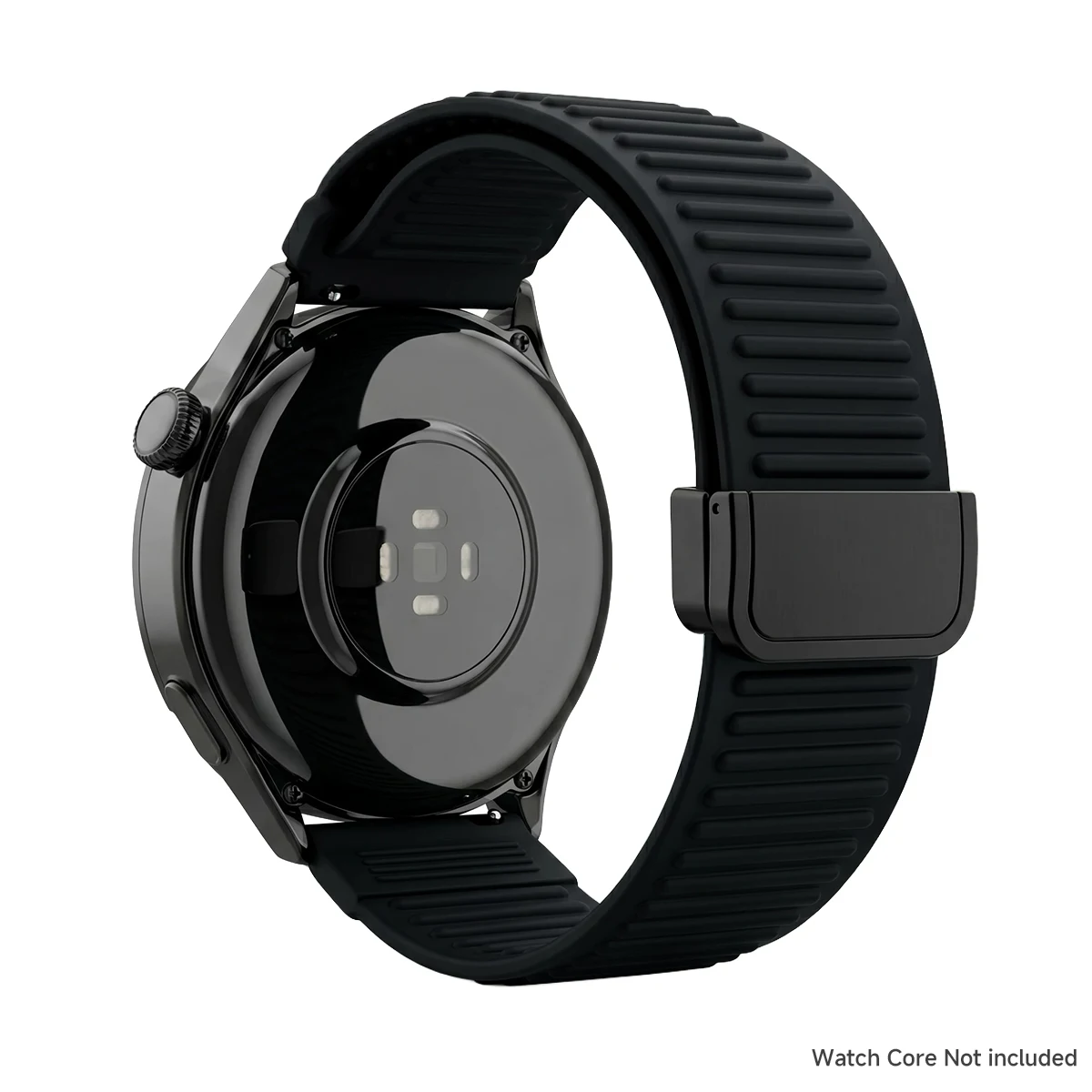 Silicone Magnetic Band – Versatile 20mm 22mm Loop Strap Bracelet