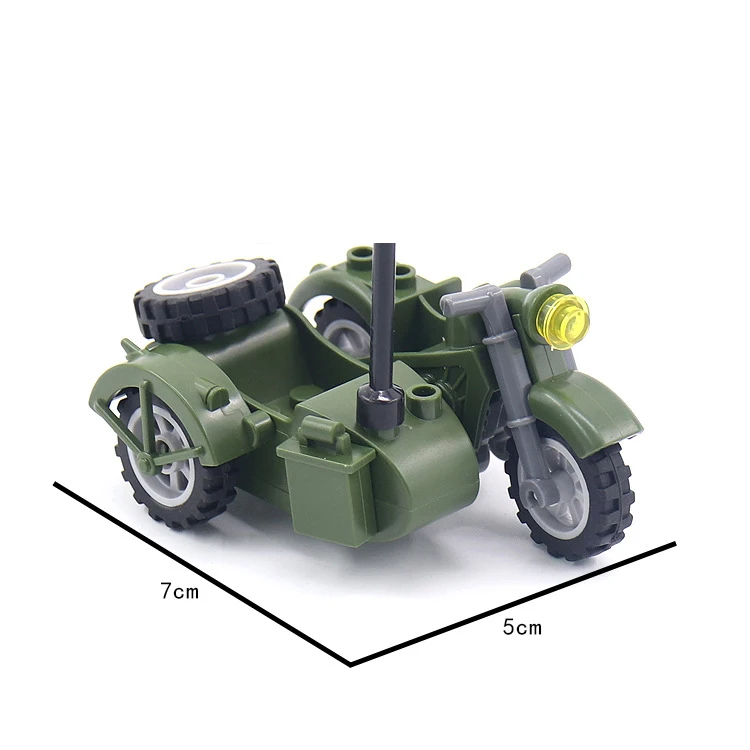 SWAT Armored Vehicle Building Block Set with Weapons and Soldier Figures