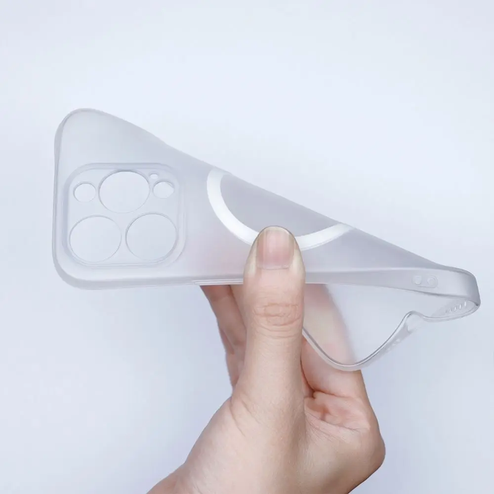 Soft TPU MagSafe Wireless-Compatible Phone Case Cover