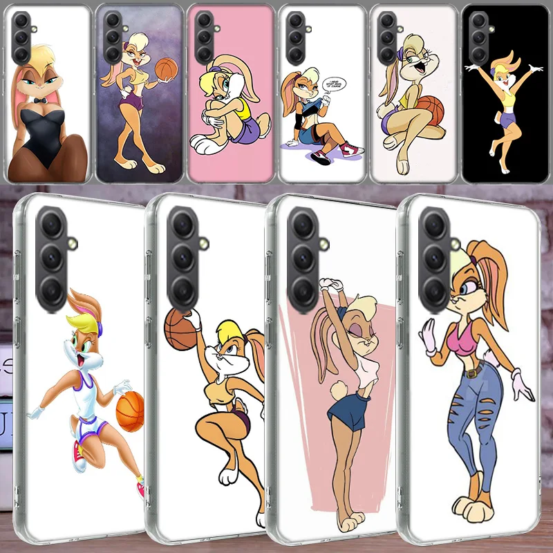 Модный мультяшный кролик Багз Кролик для Samsung Galaxy A71 A51 A41 A31 A21 A11 M11 M12 M30S M31 M32 M51 M52 J8 J6 J4 F52 F62