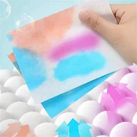 100pcs Color Catcher Laundry Sheets - Dye Trapping & Anti-Transfer Wash Paper, Uncharged Safeguard for Mixed Washes 2
