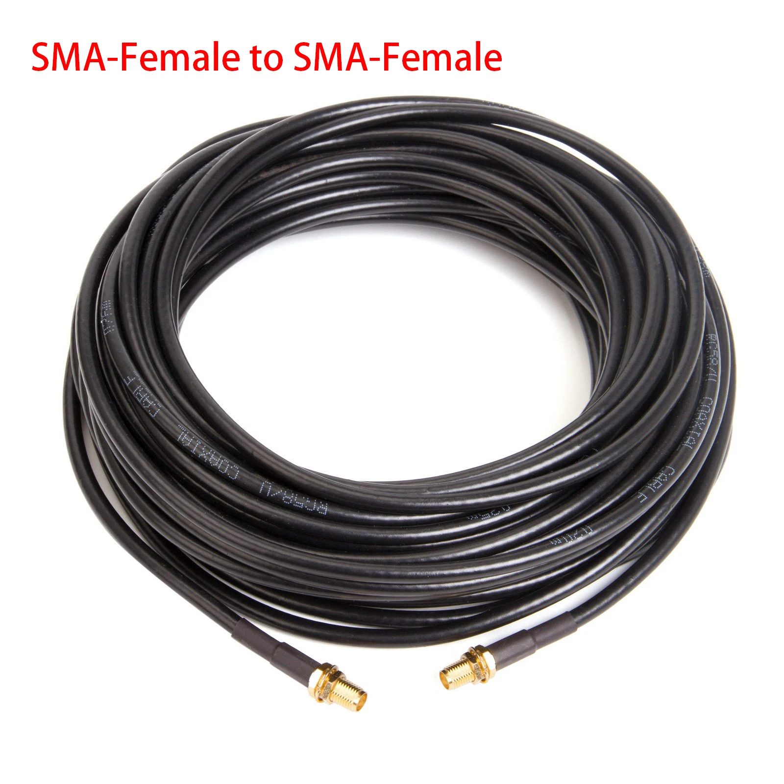 5M feeder SMA female to SMA female Extension Cable for Coax Coaxial WiFi Network Card Router Antenna RF Connector RG174 Cable