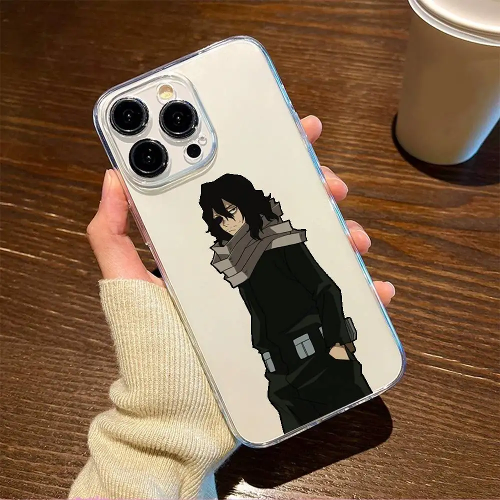 Shota Aizawa Anime My Hero Academia Luxury Transparent Phone Case