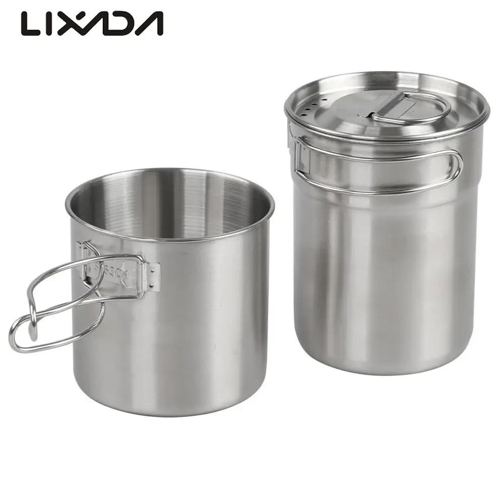 Tatonka Outdoor Cooking stewing set stainless steel camping hiking compact pot