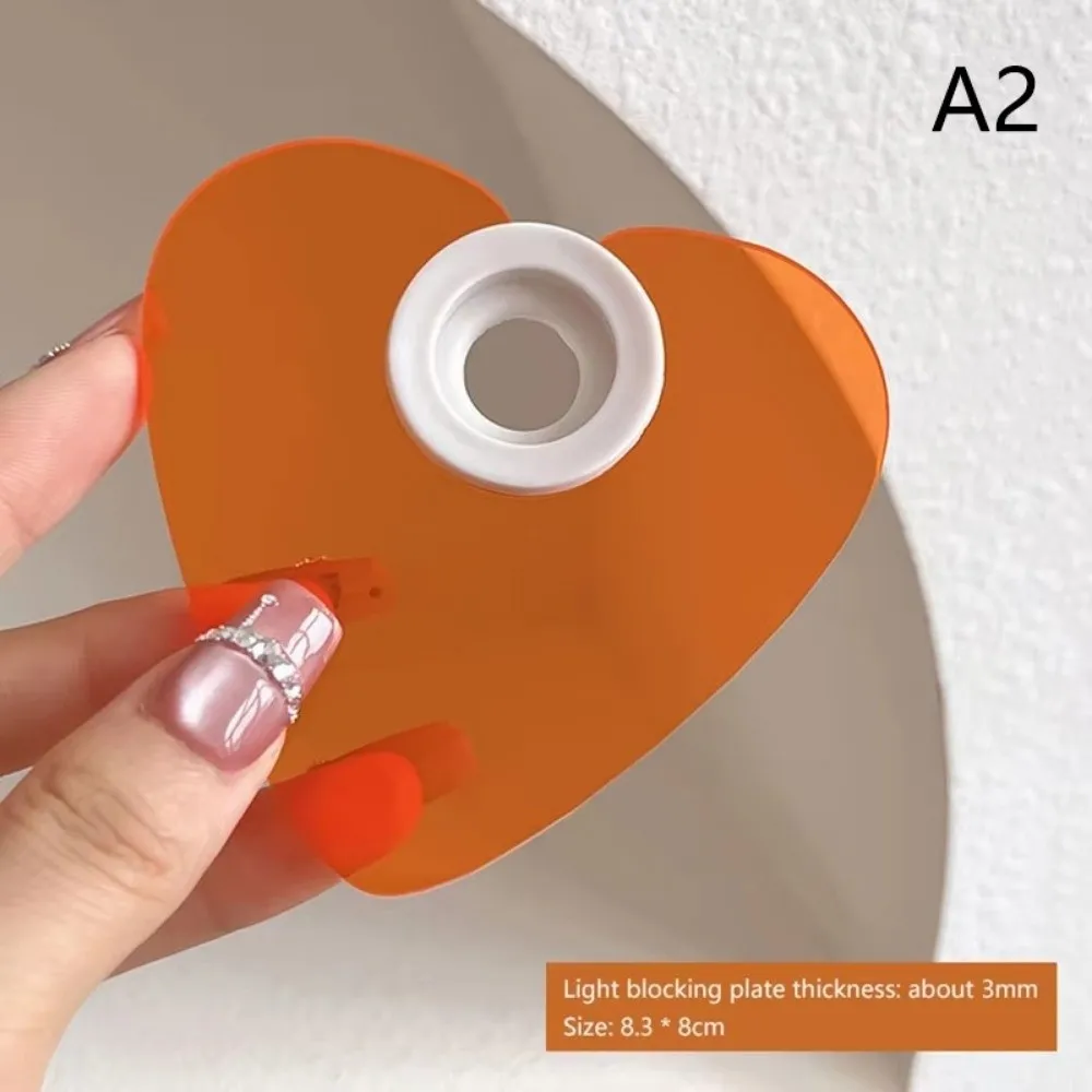 Acrylic Light-Blocking Baffle Anti-Blue-Light Thicken Blocking Film Straight-Shaped Nail Uv Lamp Protective Goggles