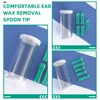 Replace Tool Visual Ear Scoop Cover Spoon Tips Silica Gel Abs Earwax Remover Accessory Reusable Cleaner 6