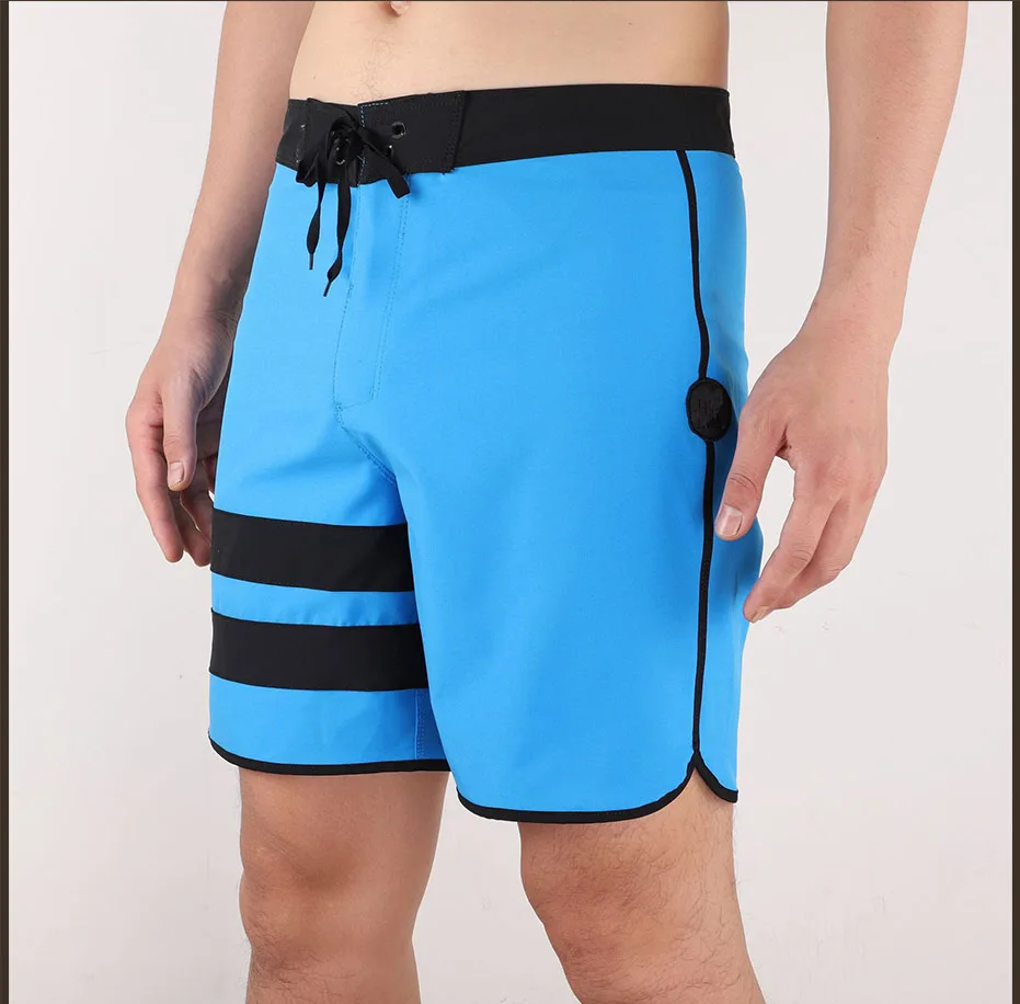 Summer New Brand Men Beach Shorts Phantom Bermuda Board Shorts Swim Shorts Waterproof Quick Dry Casual Diving Surfwear Swimwear 2