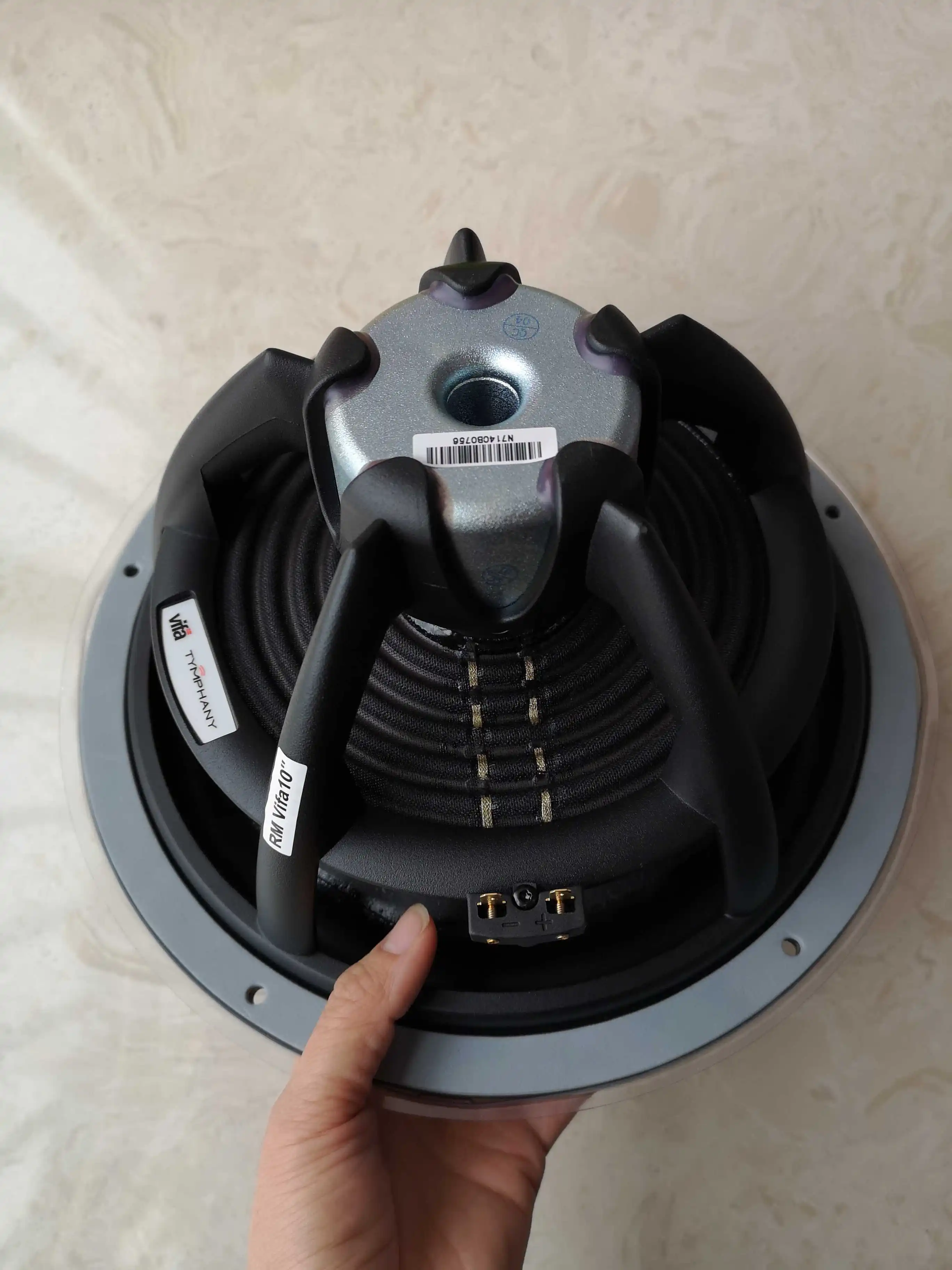 A-1054 Fever Original Denmark Speaker Vifa Ne265 10 inch Mid Bass Speaker Horn 190W 6Ohm 1PCS
