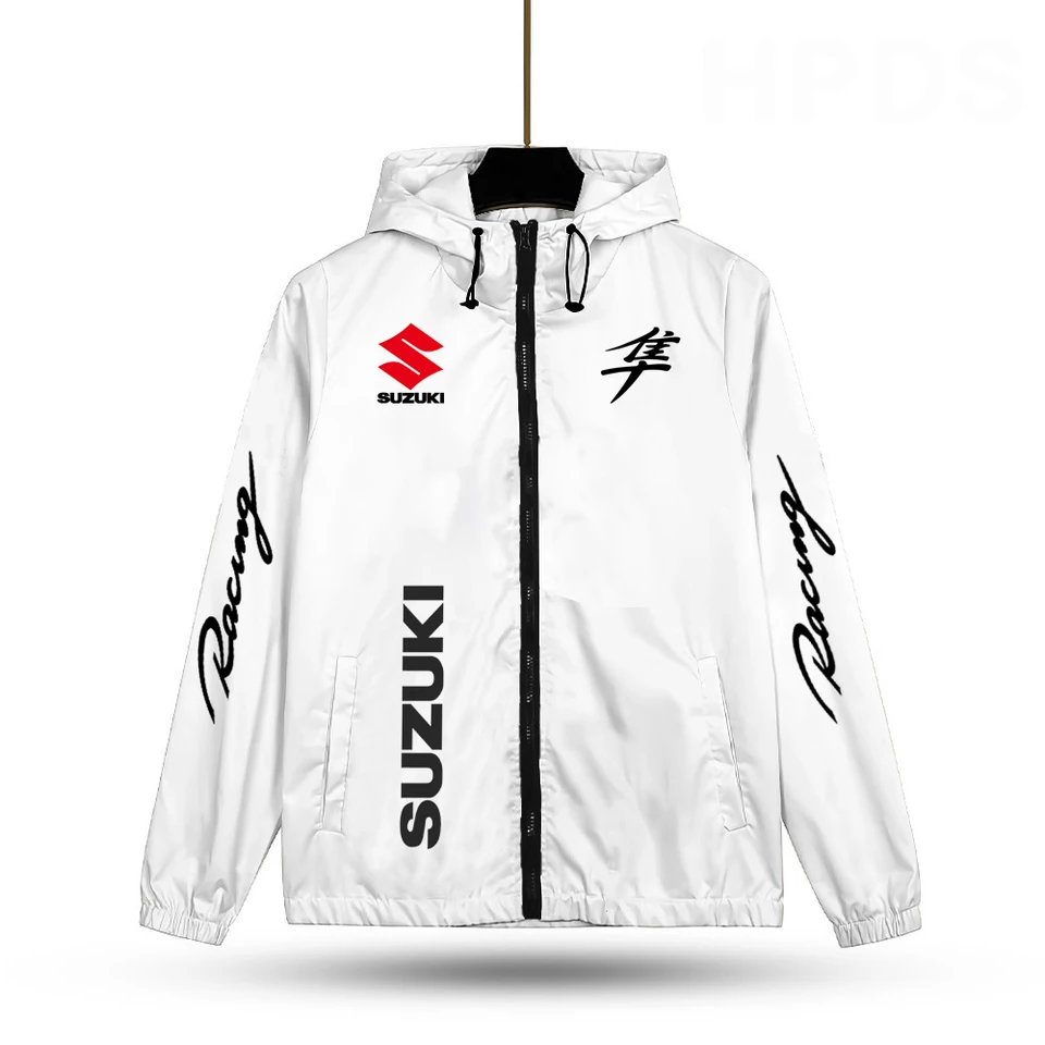 スズキレーシングチームユニフォーム - メンズ軽量日焼け止め