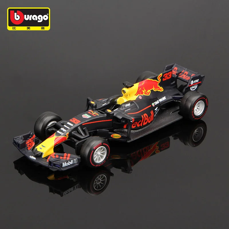 Bburago 1:43 2017 F1 Red Bull Racing Tag Heuer Rb13 3 #33 # Formula One Alloy Supersport Racing Car Model Collection Giocattolo Per Bambini