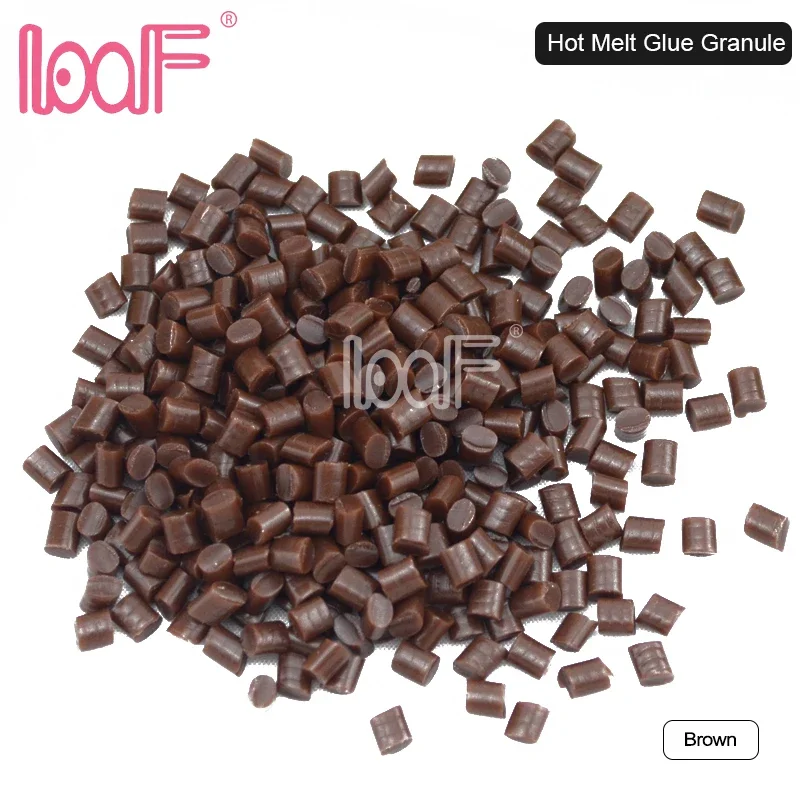 LOOF 5000 gram Keratine Glue Granule For Prebonded Keratin I Tip Nail Human hair extensions beauty salon tools 3 colors