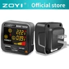 ZOYI Digital Socket Tester Smart Voltage Detector RCD GFCI NCV Test Large display Outlet checker EU US UK Plug Ground Zero Line 1
