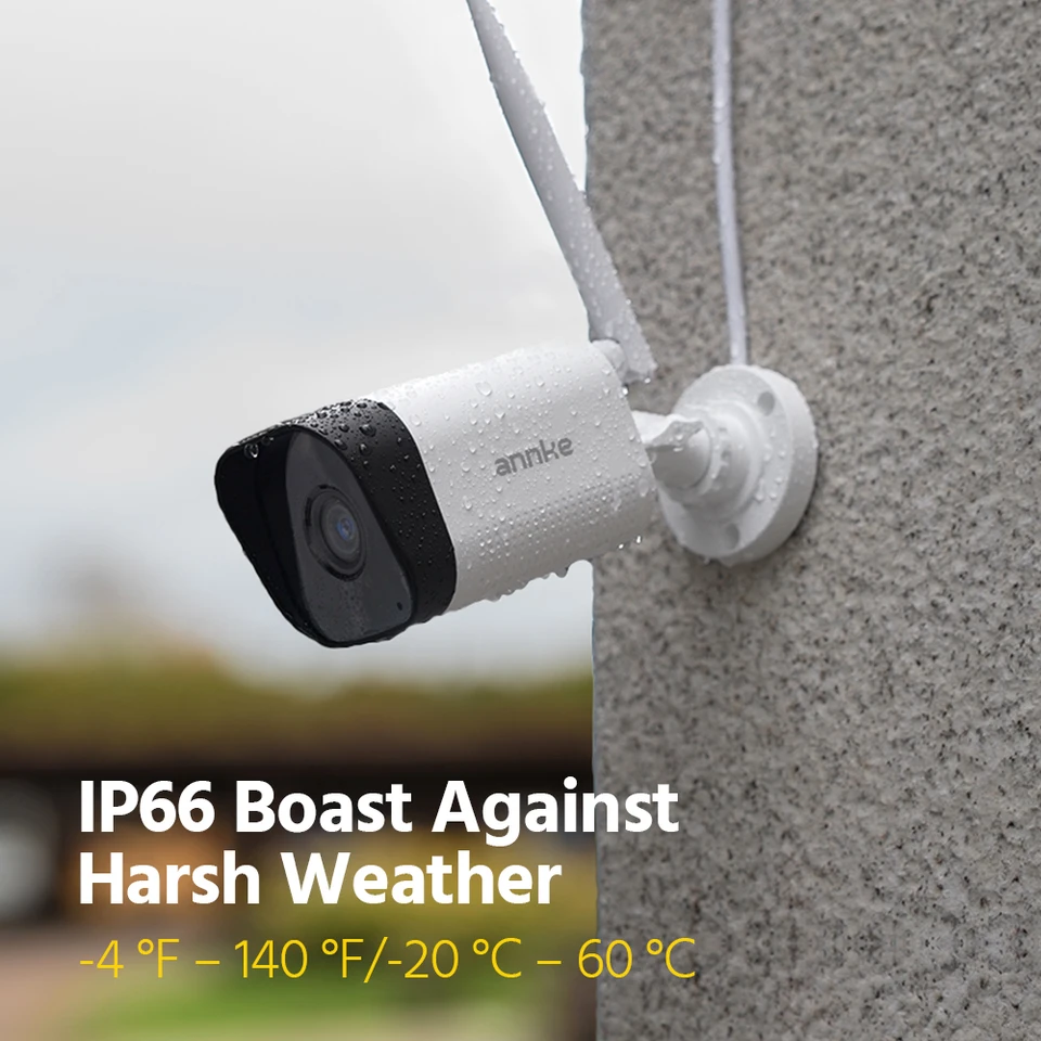 4K Wireless IP66 Outdoor Security Camera Night Vision