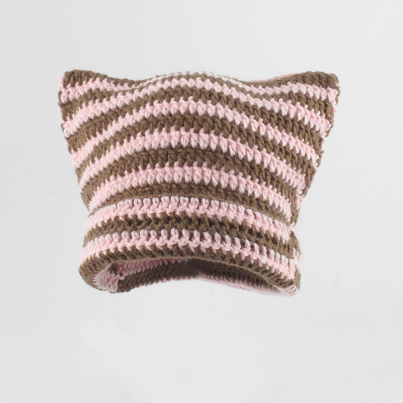 pink brown handmade