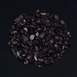 Vibrant Natural Crushed Shell Beads for Weddings, Vase Fillers, Home Decor, and Crafts (Dark red shell)